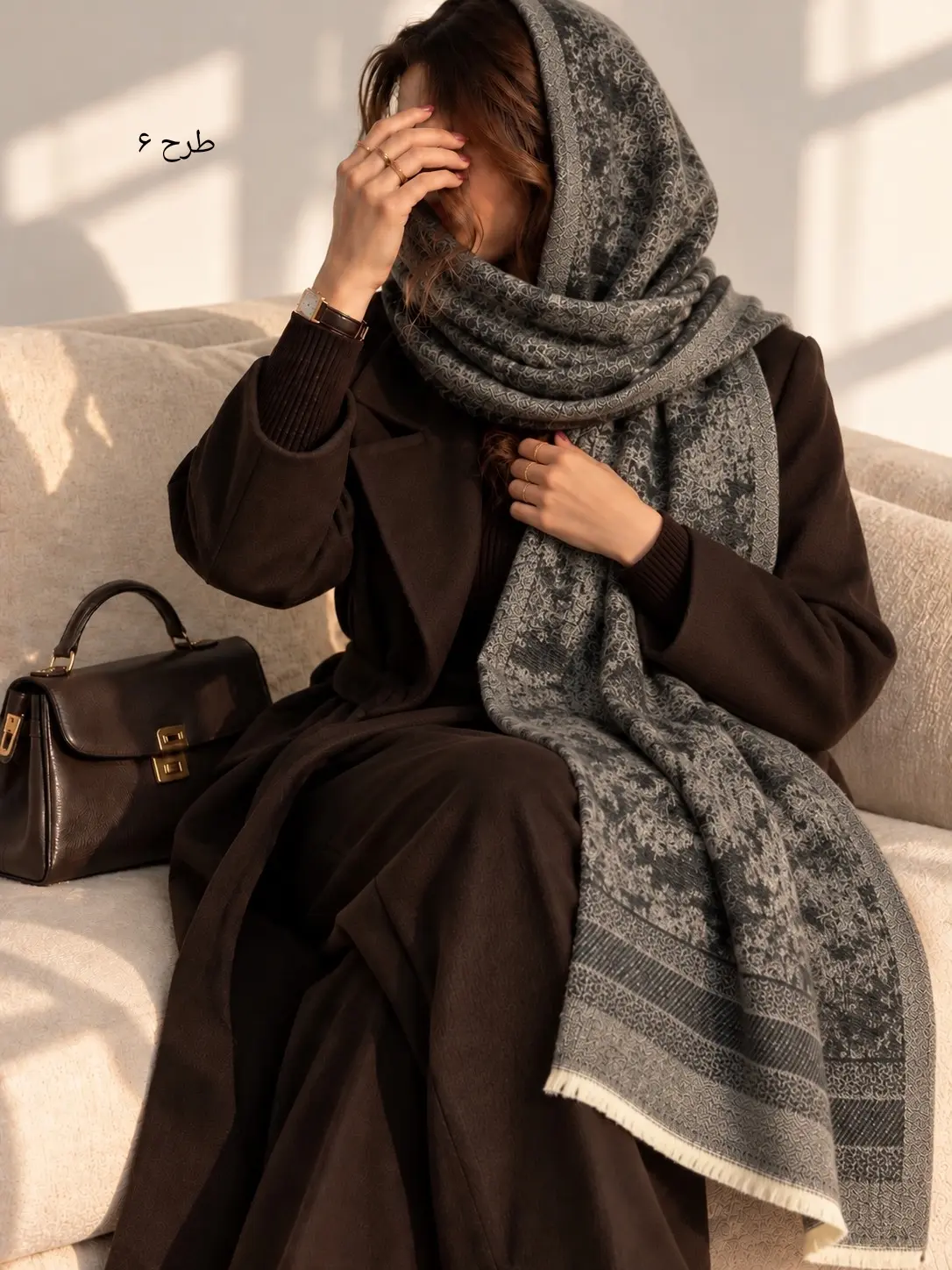 شال موهر پشمی دیور